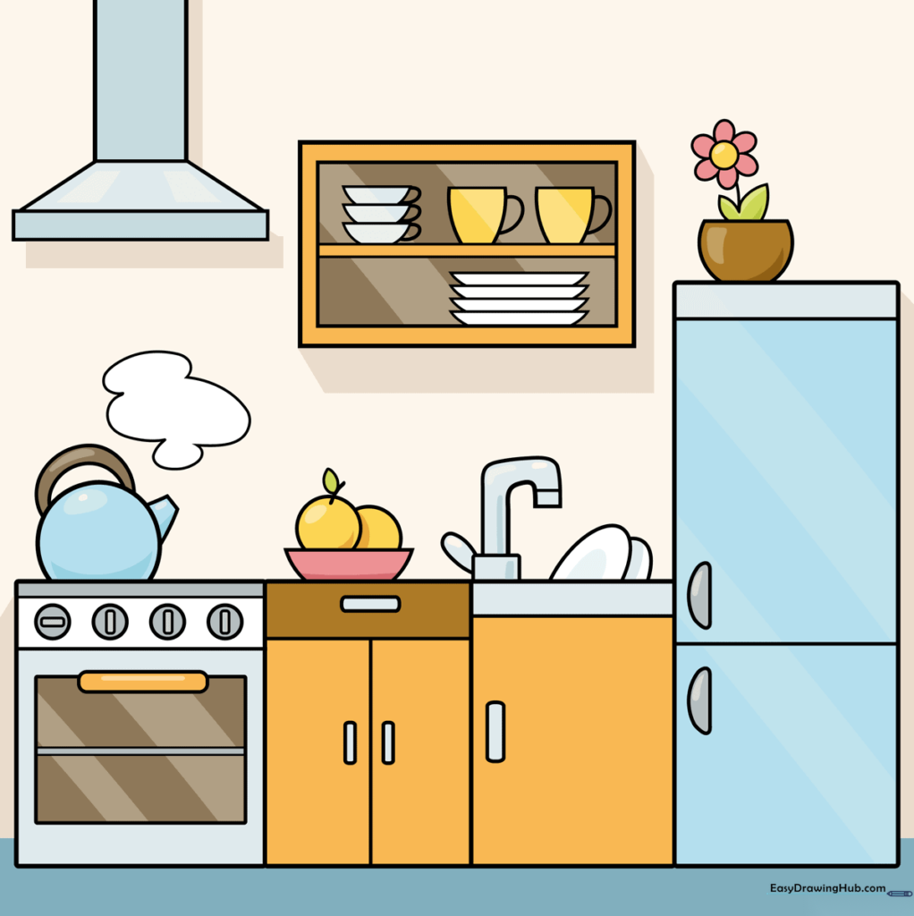 Fully Furnished Kitchen