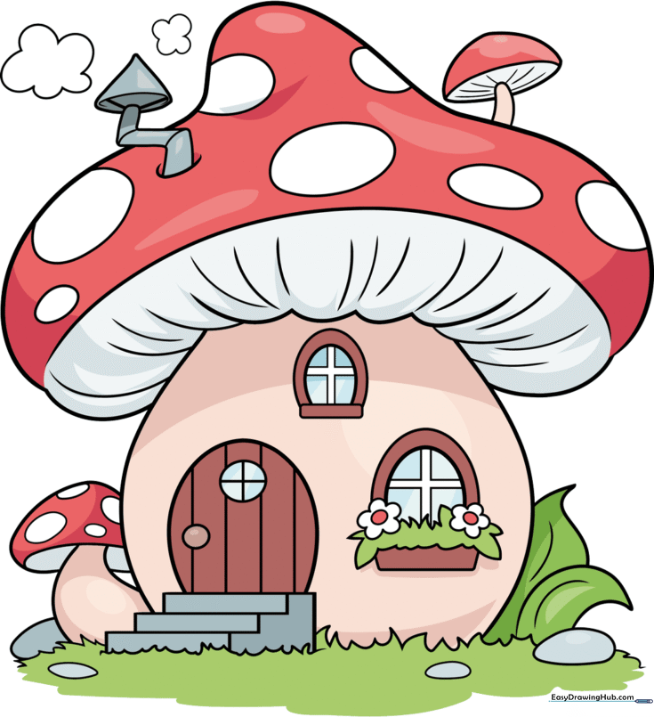 Easy Mushroom House