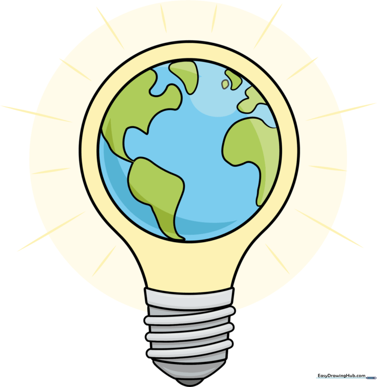 Earth Hour Illustration