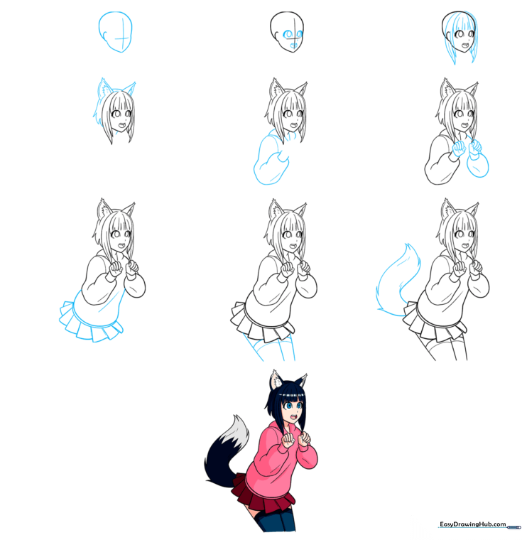 Anime Wolf Girl