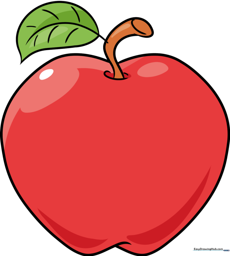 Cartoon Apple