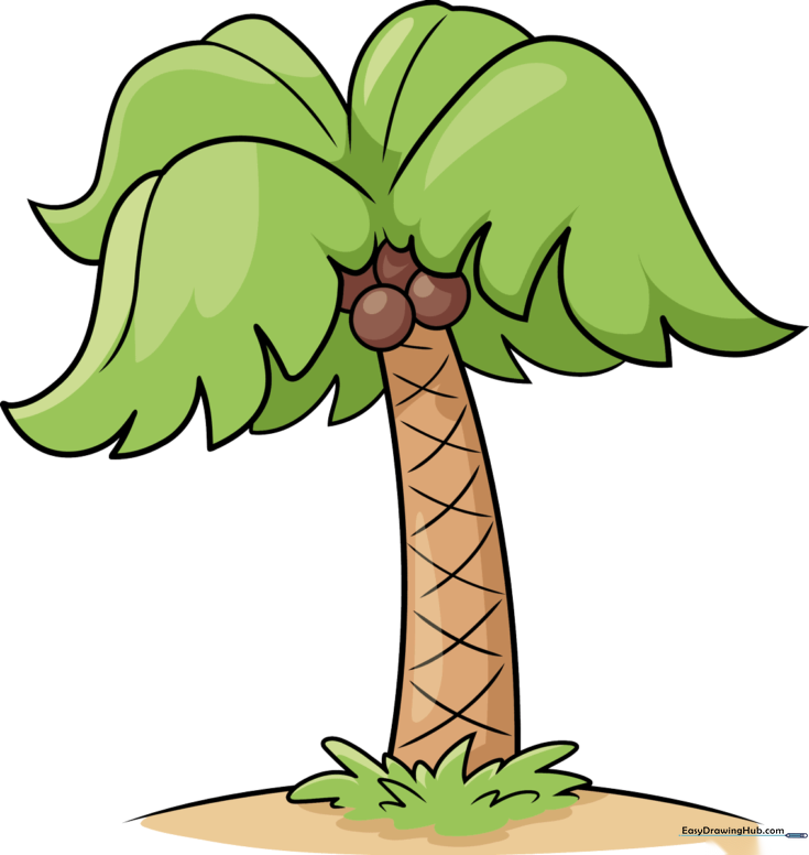 Cartoon Palm Tree