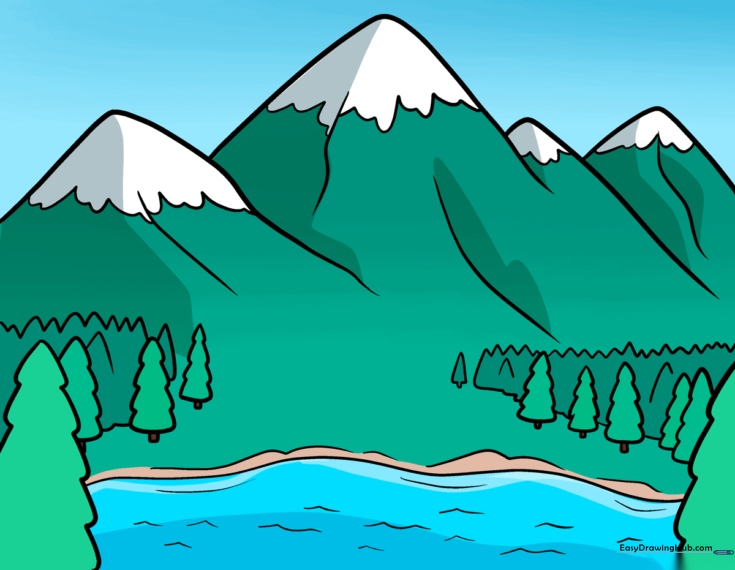 Snow-Capped Mountains