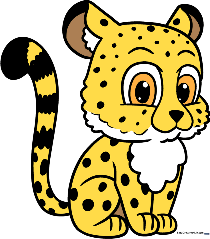 Cute Cheetah Cub