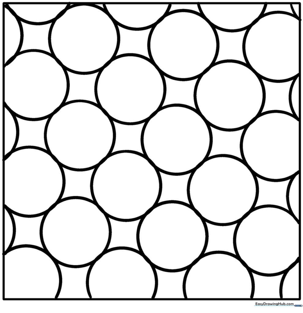 Bubble Circle Pattern