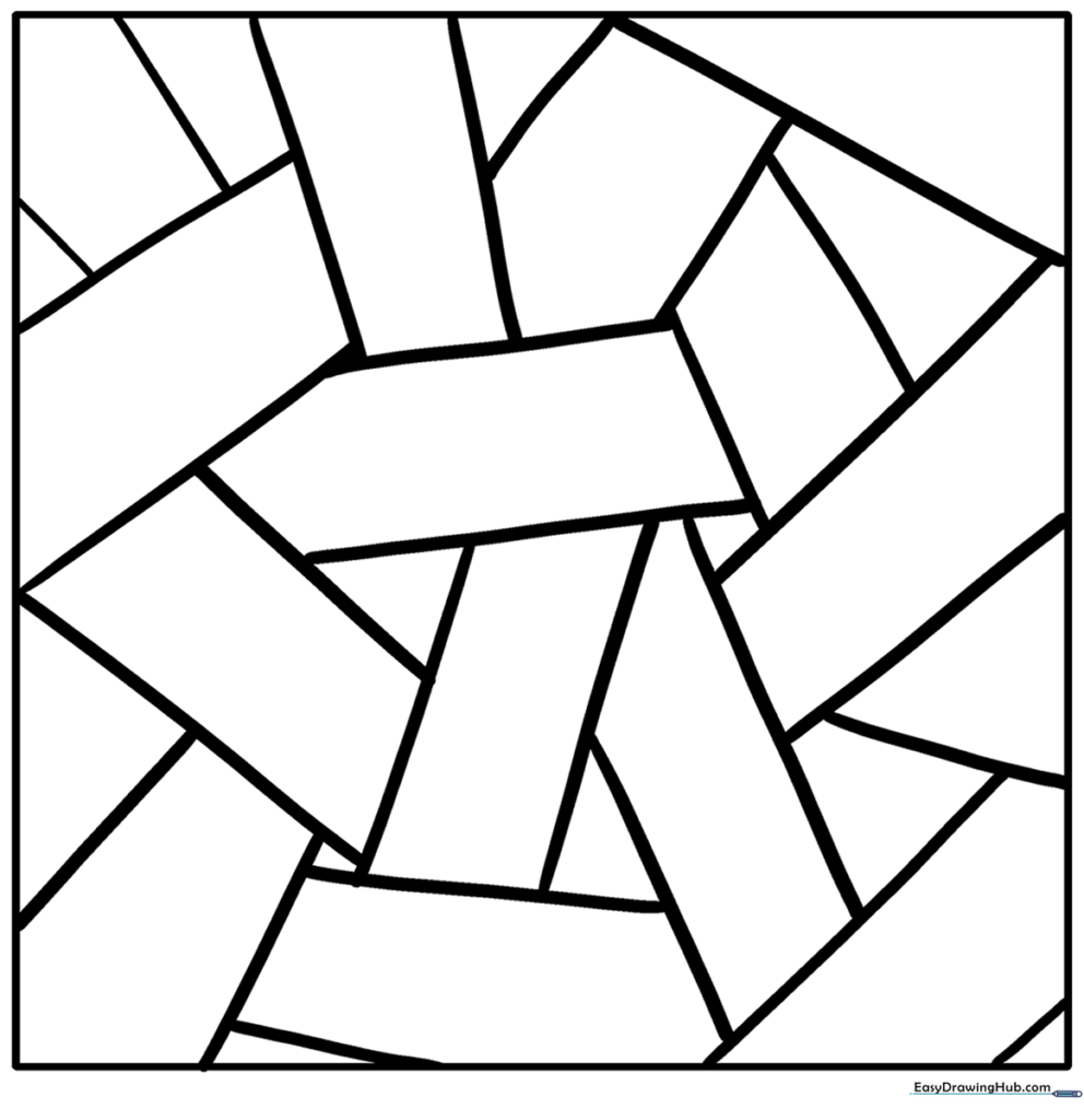 Overlapping Lines Abstract