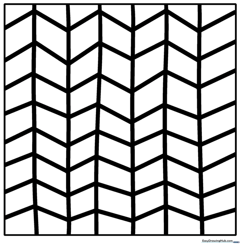 3D Chevron Arrow Pattern