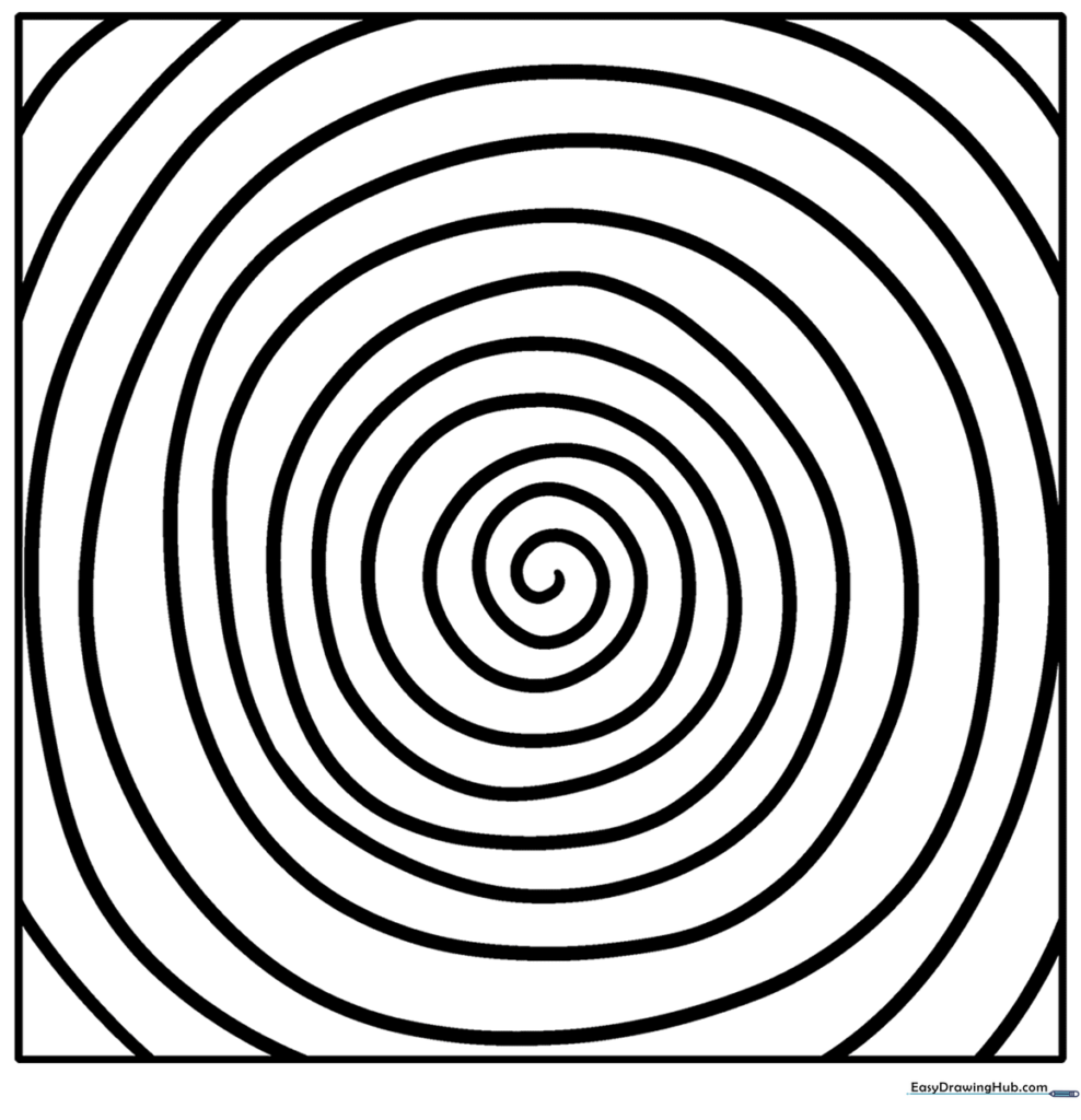 Organic Irregular Spiral