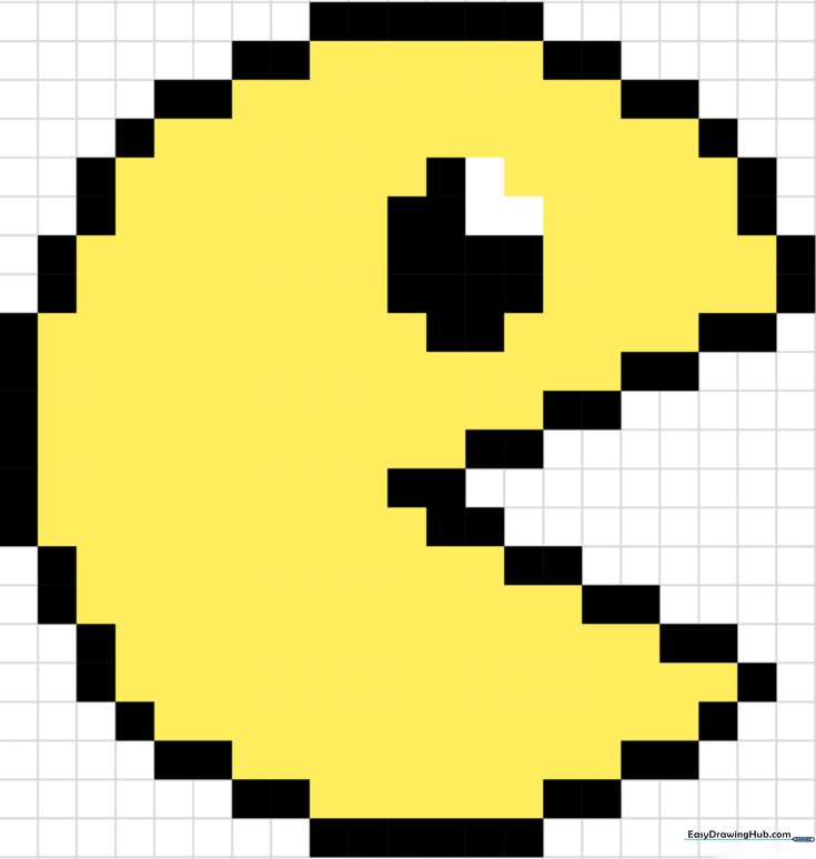 Pacman Pixel Art