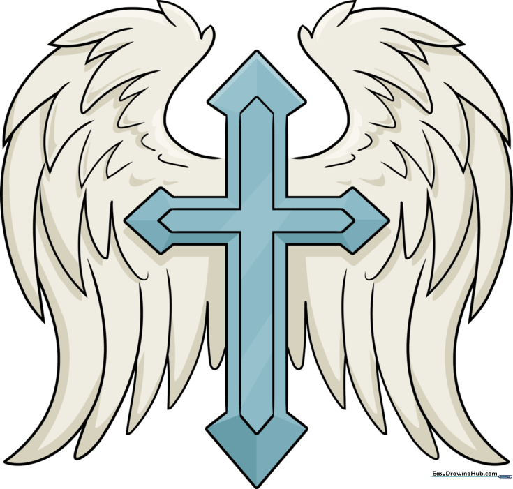Cross with Wings