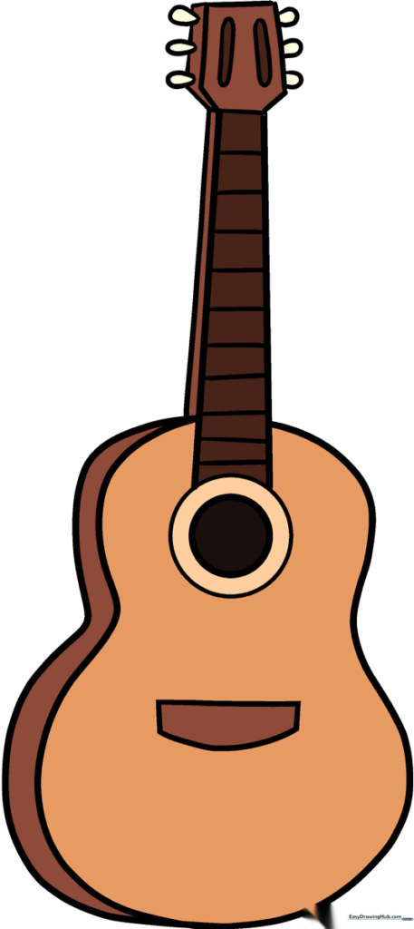Easy Cartoon Guitar