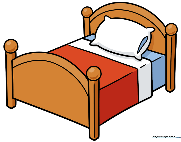 Cartoon Bed