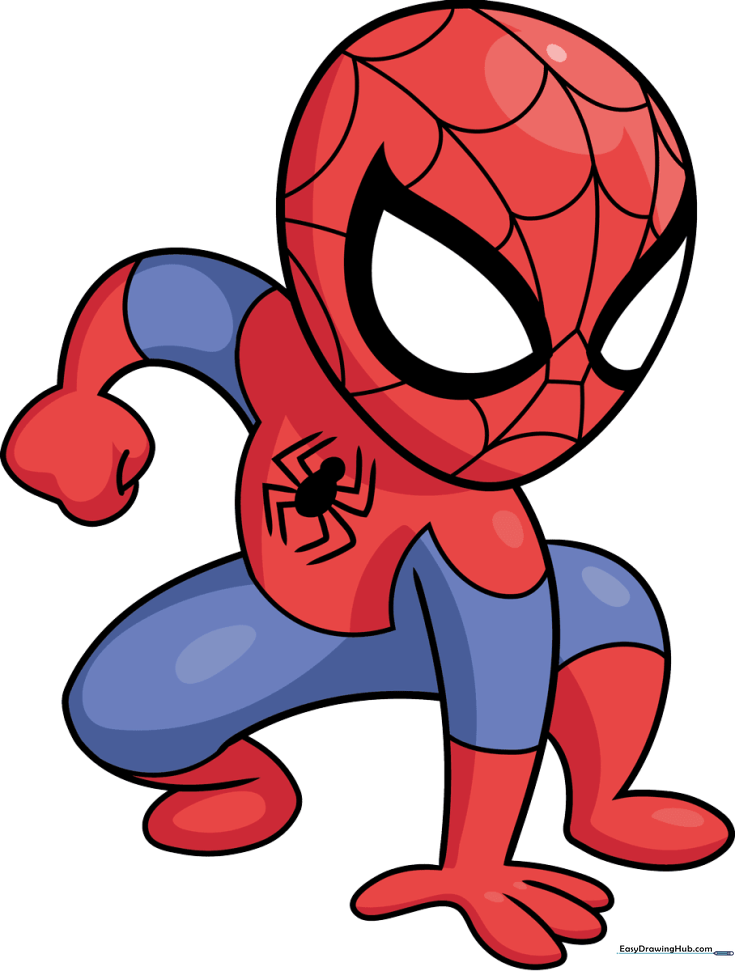 Cartoon Spider-Man