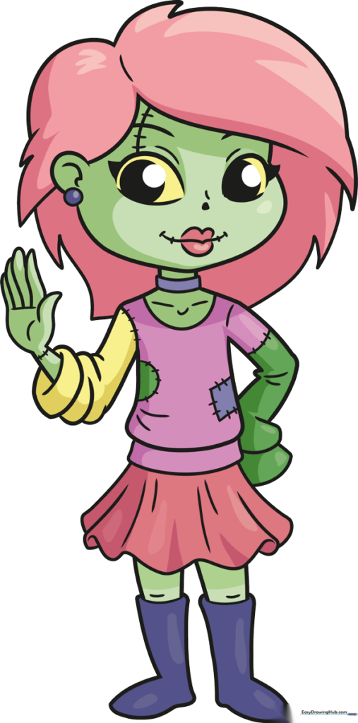 Cute Zombie Girl