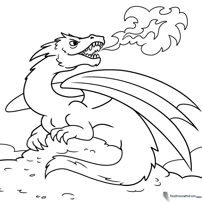 Smaug the Dragon Sheet