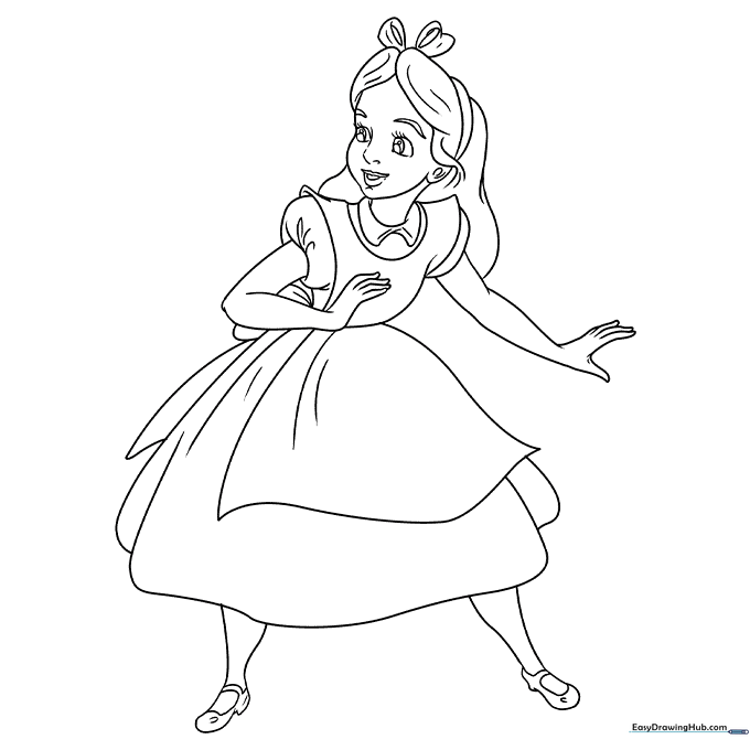 Alice in Wonderland Sheet