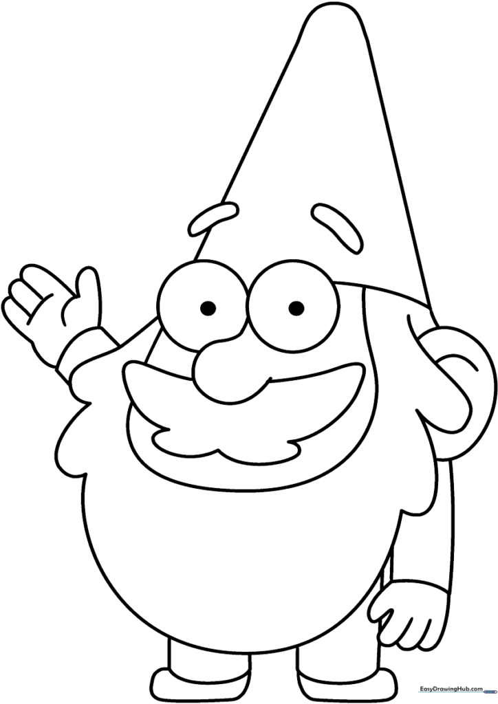 Gravity Falls Gnome Sheet