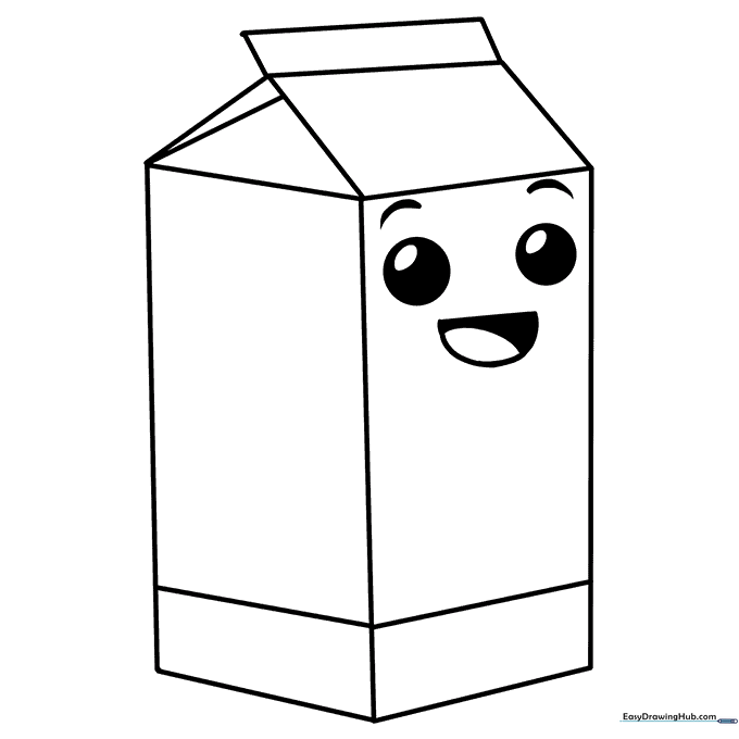 Happy Milk Carton