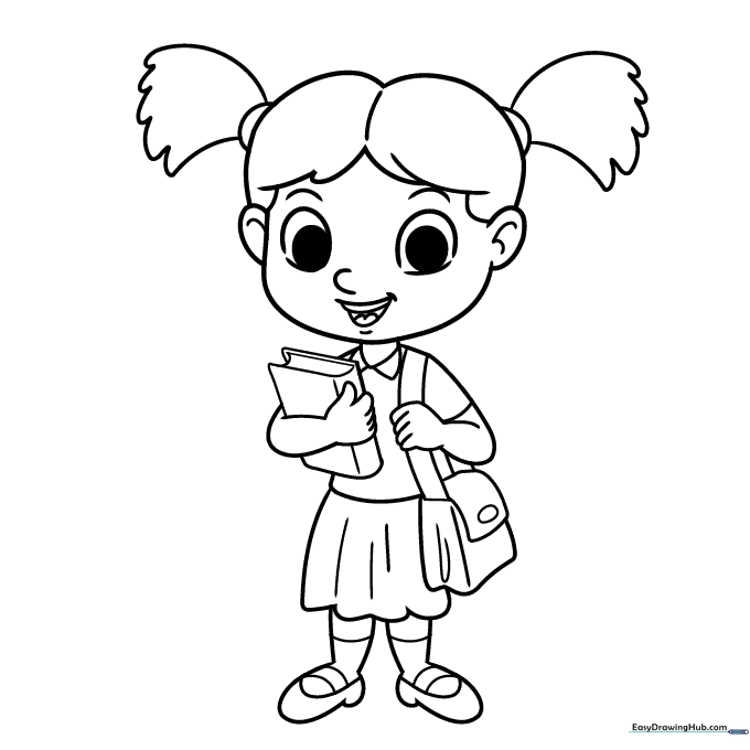 Ready for School Girl