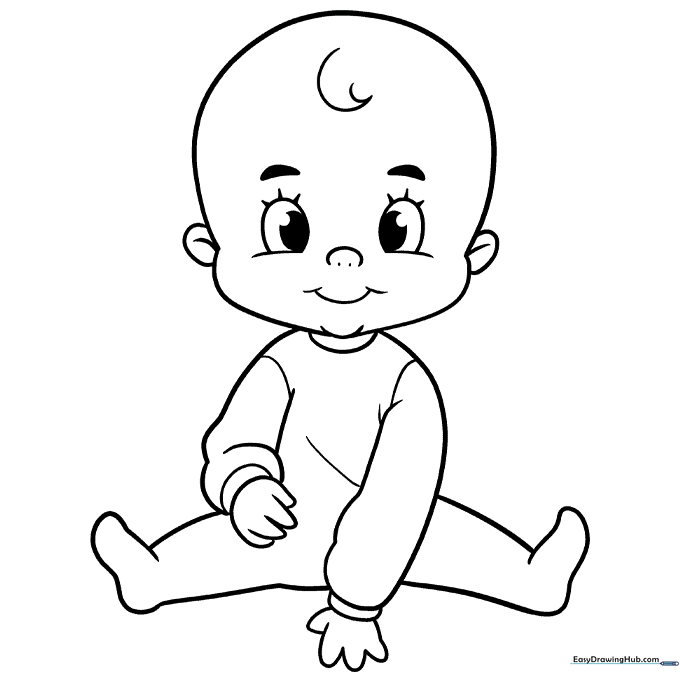 Baby Coloring Sheet