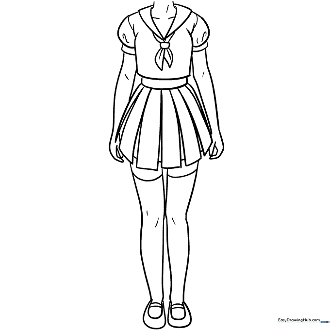 Anime School Uniform
