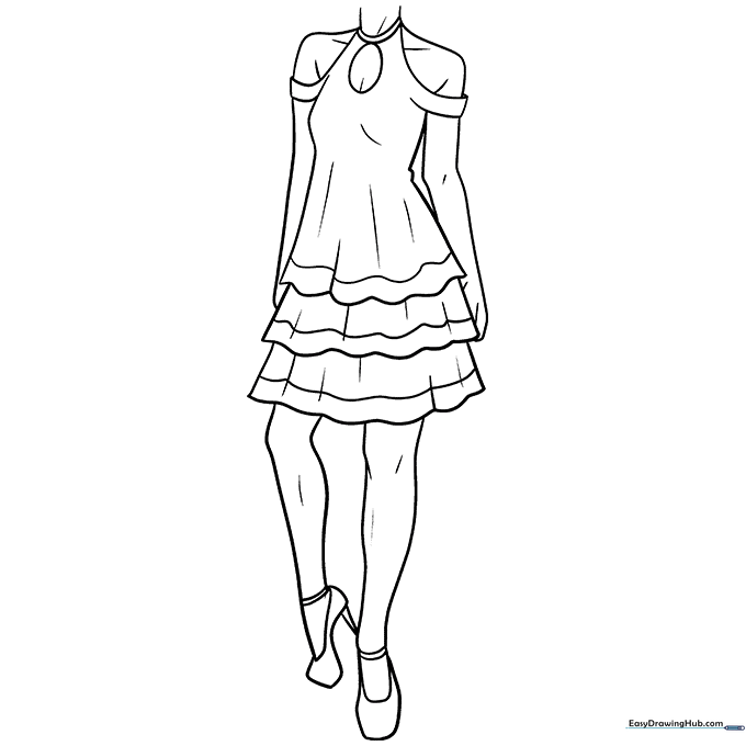 Fancy Anime Dress