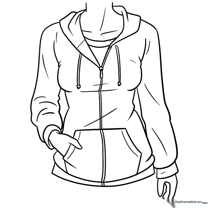 Sporty Zip-Up Hoodie