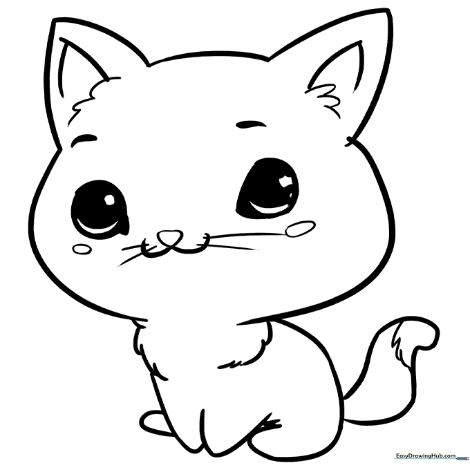 Chibi Kitten Portrait