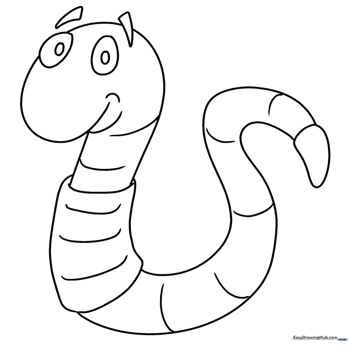 Smiling Garden Worm