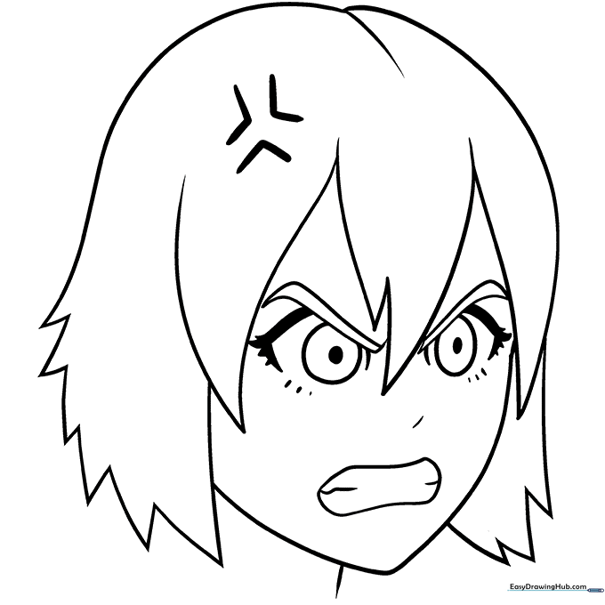 Angry Anime Girl