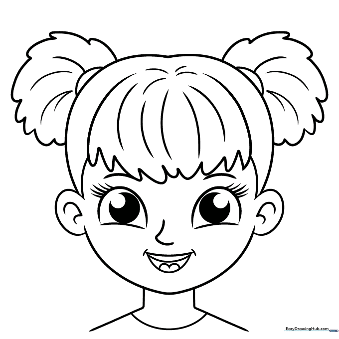 Happy Girl Portrait