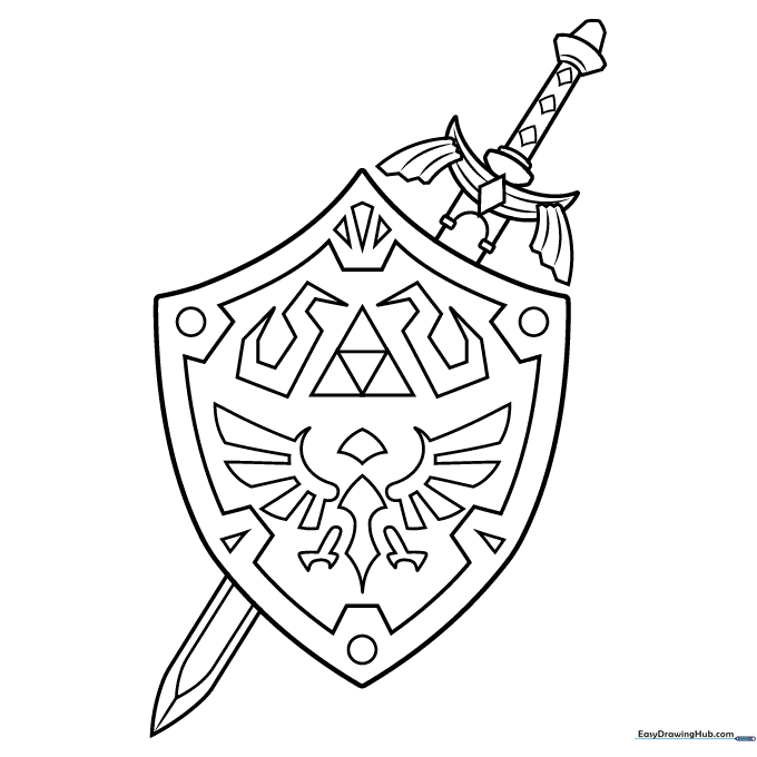 Master Sword & Hylian Shield