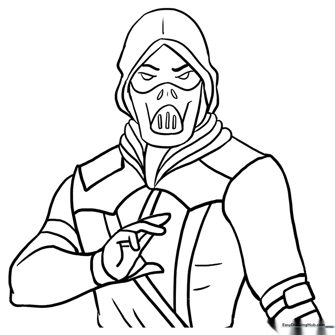 Scorpion from Mortal Kombat
