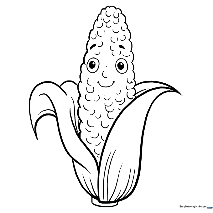 Happy Corn Cob