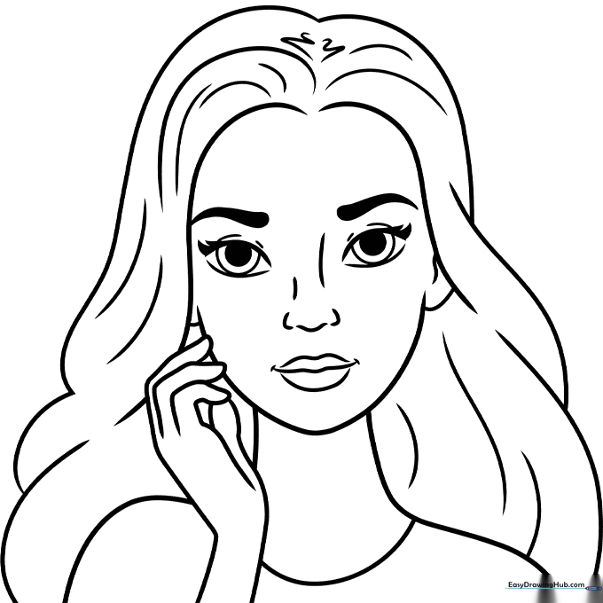 Pretty Girl Portrait