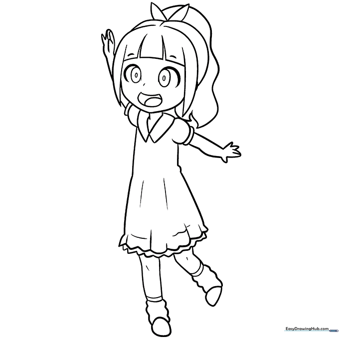 Young Anime Girl