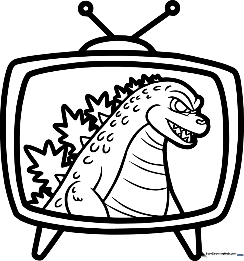 Godzilla on Retro TV