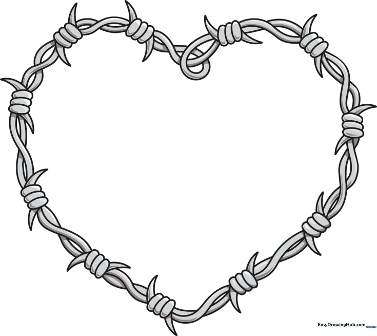 Barbed Wire Heart