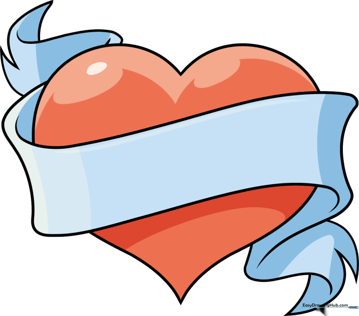 Heart with Ribbon