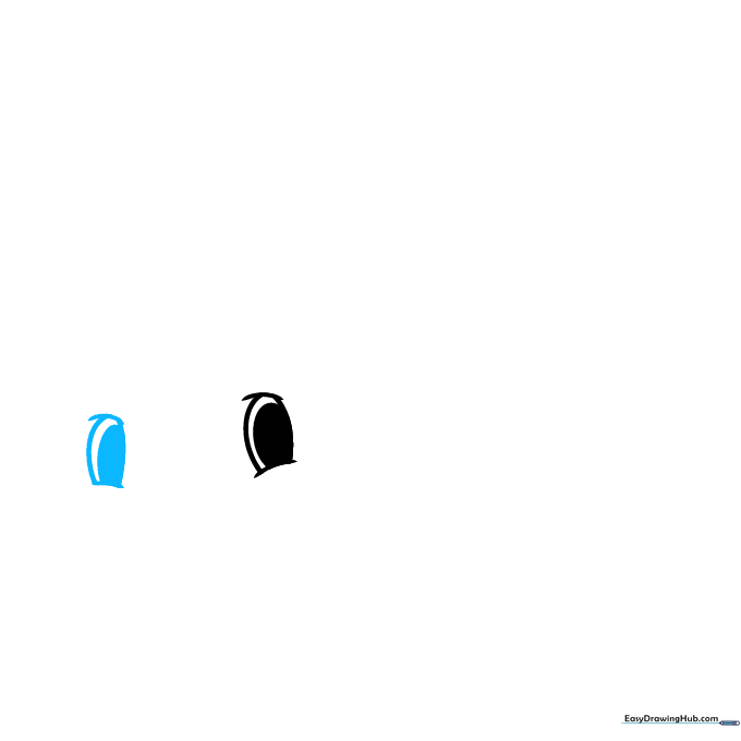 Two symmetrical cartoon turtle eyes side-by-side.