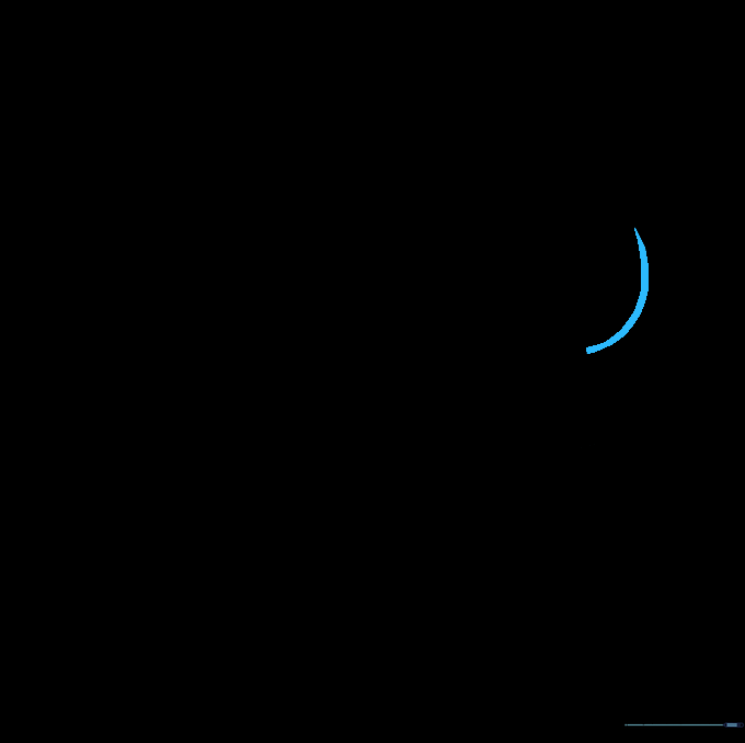 The basketball sketch now has symmetrical curved lines on both sides.