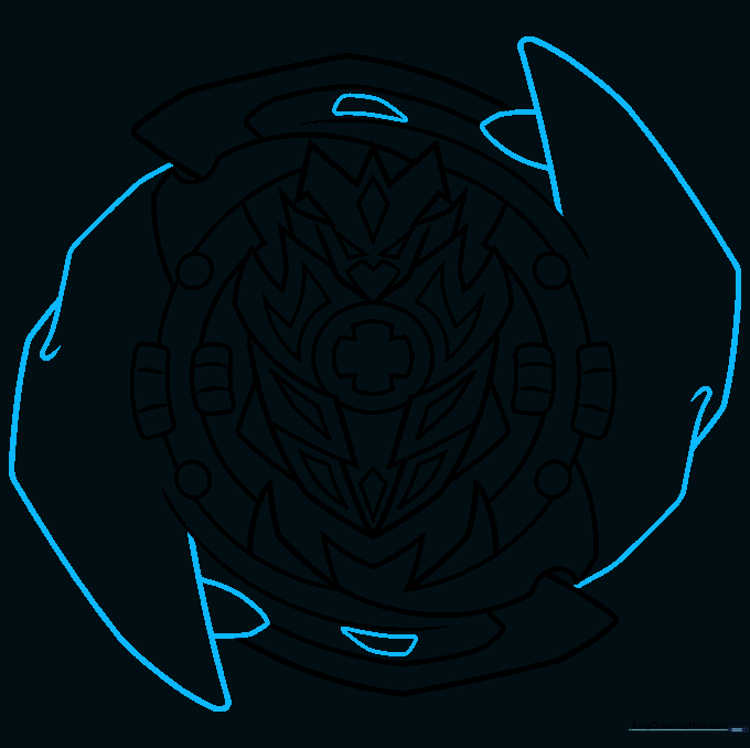 Refining the attack ring with overlapping triangular shapes.