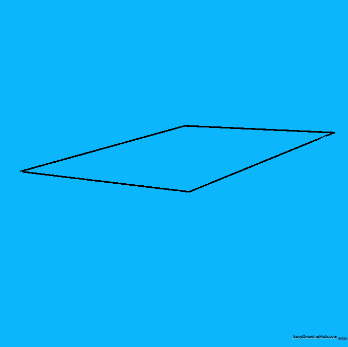 Front cover outline with small C-shaped curves at the corners for page depth.