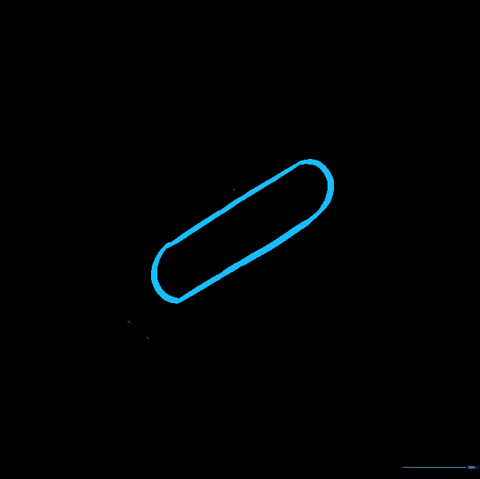 A bandage shape drawn horizontally across the center of the broken heart.