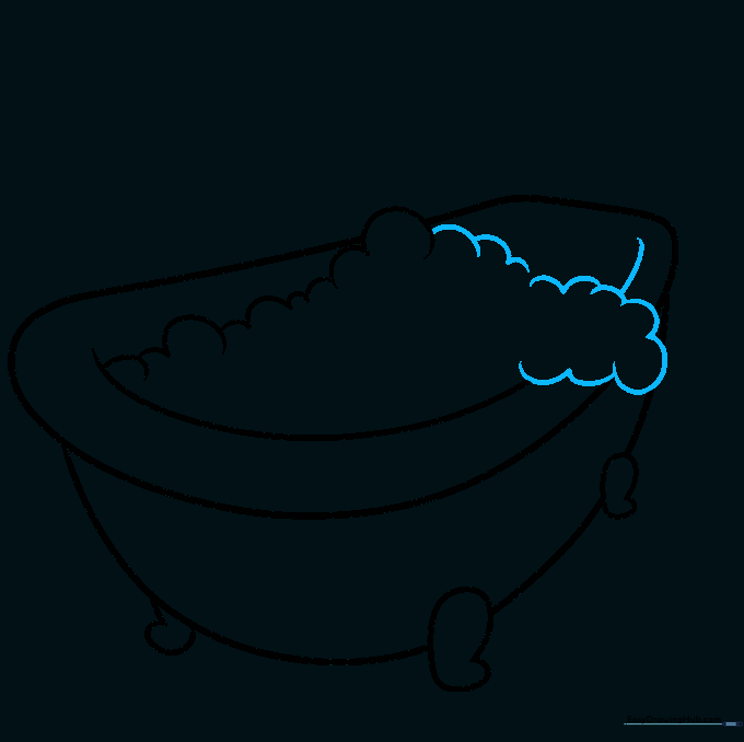Increasing the volume of bubbles inside the tub and refining the inner rim.