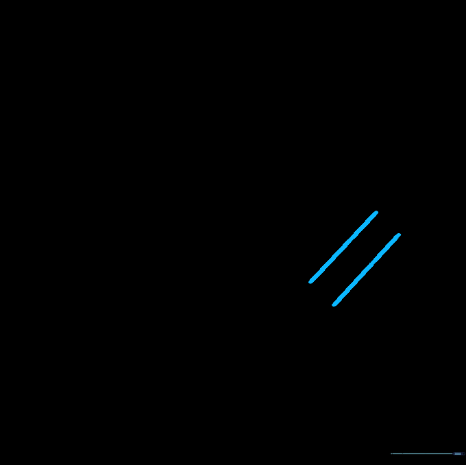 Extending the U-shaped lines to the outer edges of the knot design.