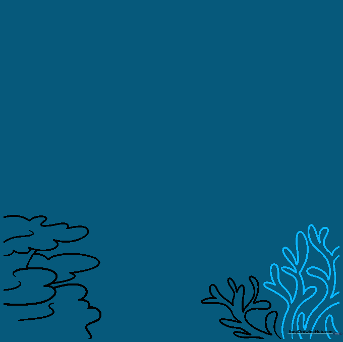 Adding additional staghorn coral branches to the existing reef structure.