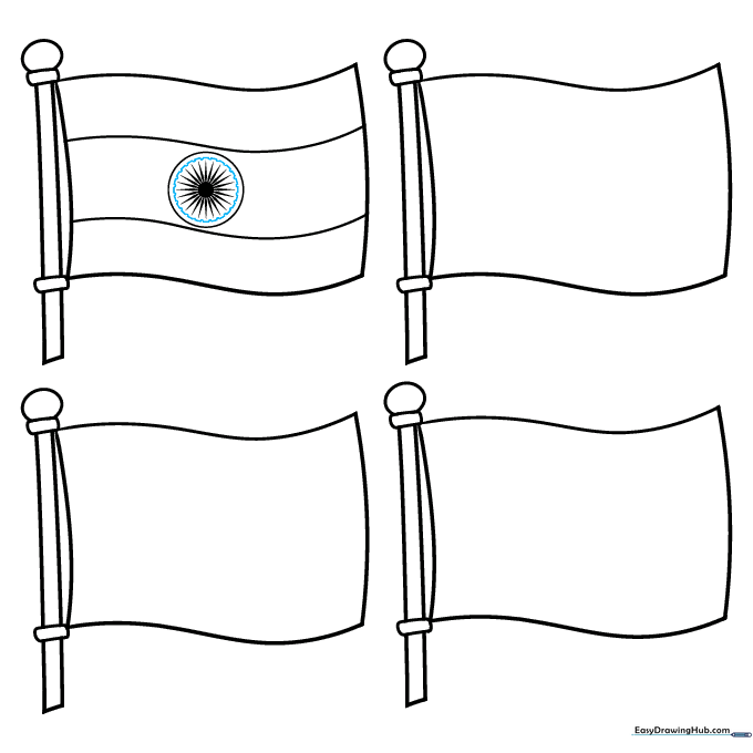 The central symbol is finished with a scalloped border inside the circle.
