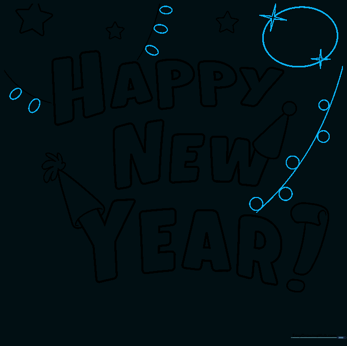 Adding string lights and decorative circles to the card design.