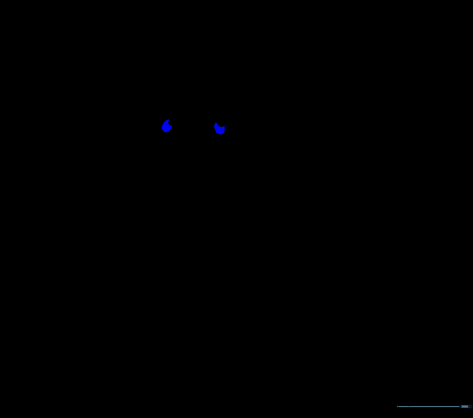 The eyes are shaded in, leaving the small highlight circles white.
